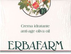 Erbafarm Crema idratante anti-age olio di oliva ml 50