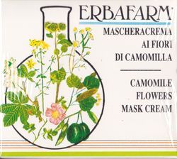 Erbafarm Maschera crema ai fiori di camomilla ml 100