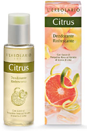 Erbolario Citrus Deodorante rinfrescante ml 100