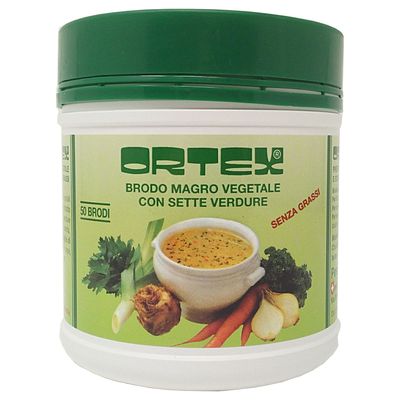 Ortex Brodo magro vegetale in polvere