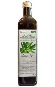 Preparato di foglie fresche di Aloe Arborescens con alcool