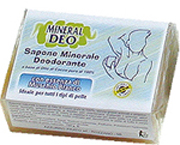 Mineral Deo Sapone Naturale Deodorante Allume di Potassio e Muschio Bianco