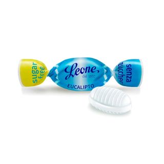 Leone Leonsnella caramelle Eucalipto senza zucchero