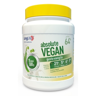 LongLife Absolute Vegan 500g - 15 dosi