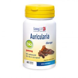 Long Life Auricularia Bio 60 capsule