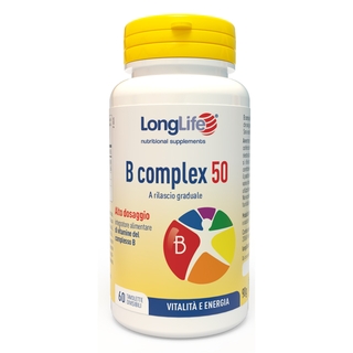 Long Life B Complex 50 time released 60 tavolette