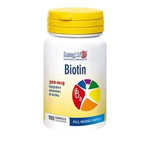 Long Life Biotin 900 mcg 100 compresse