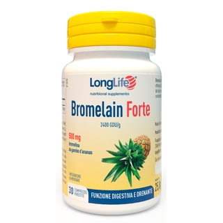 Long Life Bromelain Forte 30 compresse