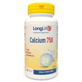 Long Life Calcium 750mg 60 tavolette