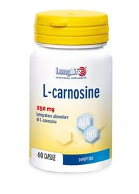 Long Life Carnosine 250mg 60 capsule