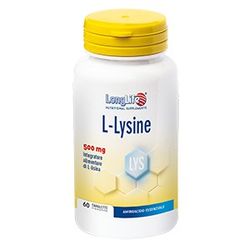Long Life L-Lysine 500mg 60 tavolette