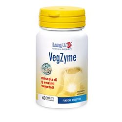 Long Life VegZyme 500 mg 60 tavolette