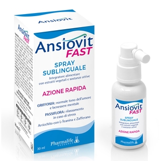 Pharmalife Ansiovit Fast Spray Sublinguale ml 30