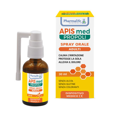 pharmalife apis med propoli spray o. adulti dm disp. med. ce 30 ml