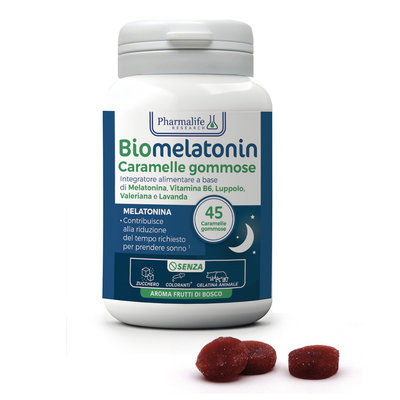 Pharmalife Biomelatonin Caramelle Gommose 45 caramelle gommose