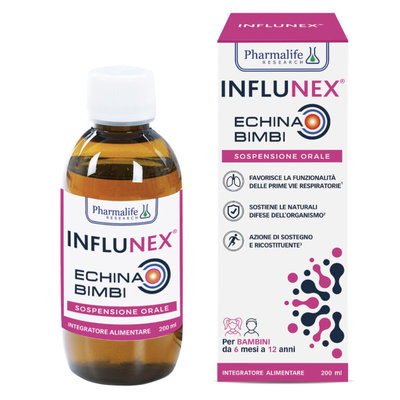 Pharmalife Influnex Echina Bimbi Sospensione Orale 200 ml