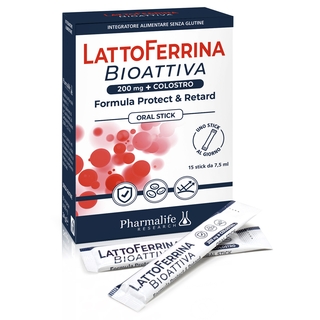 Pharmalife Lattoferrina Bioattiva Oral Stick 15 stick da 7,5 ml