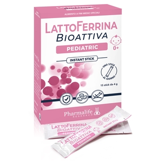Pharmalife Lattoferrina Bioattiva Pediatric 15 stick da 4 g