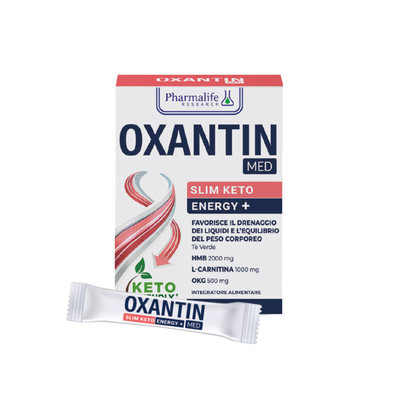 Pharmalife Oxantin Med Slim Keto Energy + 15 stick da 4,5 g