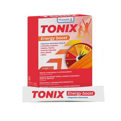 Pharmalife Tonix Energy Boost Stick 14 stick da 6,5 g