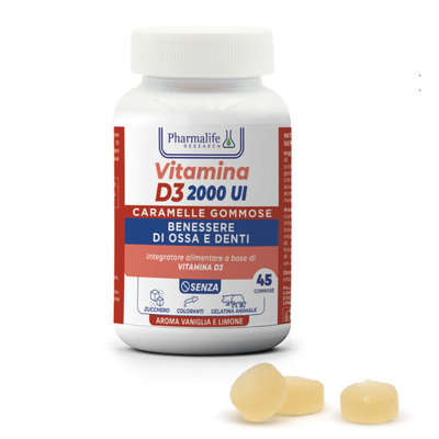 Pharmalife Vitamina D3 Caramelle Gommose