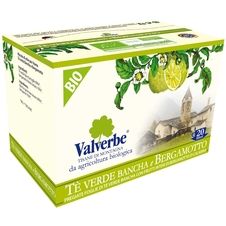Valverbe Tisana al Tè Verde Bancha e Bergamotto 20 filtri